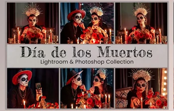 Download Día de <span class='badge badge-warning'>Los</span> Muertos Lightroom PS LUTs 6525741 (Mob, Desk)