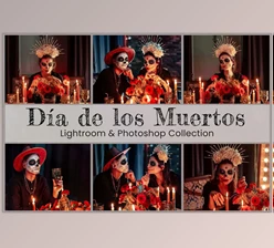 Download Día de Los Muertos Lightroom PS LUTs 6525741 (Mob, Desk)