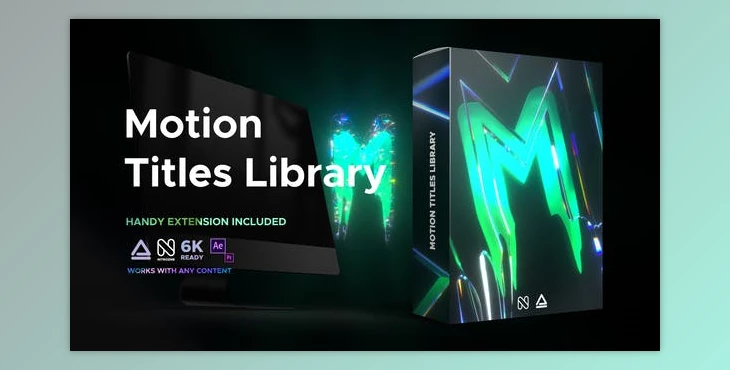 Download Motion Titles Library - Animated Text Package (Videohive 33708192) - AE Project