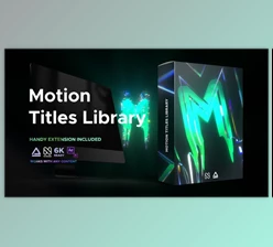 Download Motion Titles Library - Animated Text Package (Videohive 33708192) - AE Project