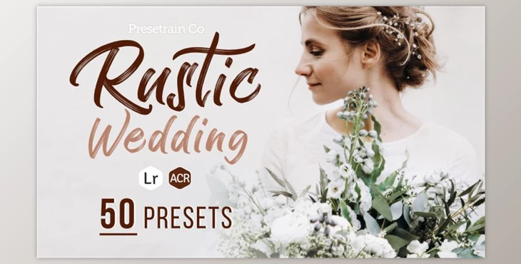 Download Rustic Wedding Presets for Lightroom & Photoshop CreativeMarket 1476124