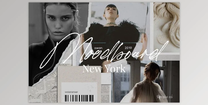 Download New York Moodboard Mockup (JPG, PSD, PDF)