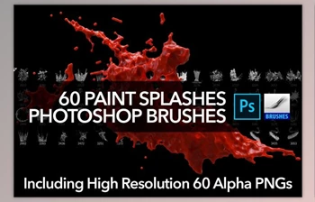 Download 60 Paint Splash Brushes for <span class='badge badge-warning'>PS</span> <span class='badge badge-warning'>CreativeMarket</span> 4388616