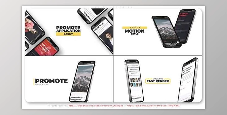 Download White App Intro (Videohive 34112979) - AE Project