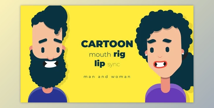 Download Cartoon mouth rig with lip sync (Videohive 34117403) - AE Project