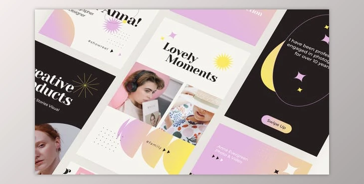 Download Aesthetic Resume Stories (Videohive 34094876) - AE Project