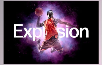 Download Space <span class='badge badge-warning'>Explosion</span> Photo Effect CreativeMarket-6470081 (ATN)