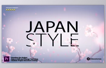 Download Japan <span class='badge badge-warning'>Style</span> Intro - Romantic Titles Animation Promo Premiere Pro - Videohive 34096420