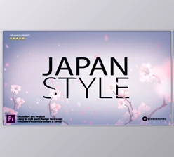 Download Japan Style Intro - Romantic Titles Animation Promo Premiere Pro - Videohive 34096420
