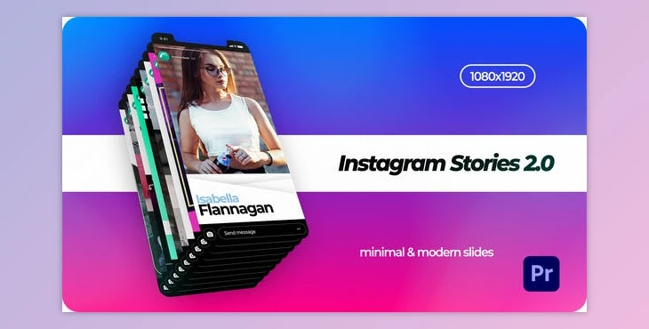 Download Minimal Instagram Stories for Premiere Pro (Videohive 34093458)