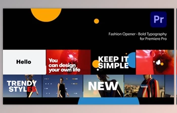 Download Fashion <span class='badge badge-warning'>Opener</span>-Bold Typography for Premiere Pro (Videohive 34094134)