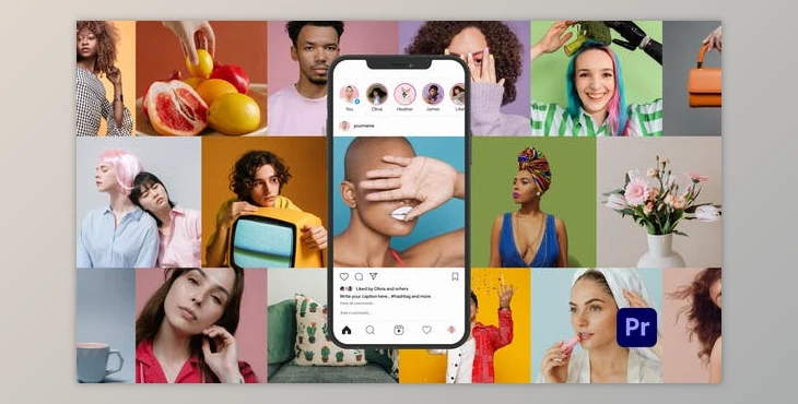 Download Instagram Profile Promo for Premiere Pro (Videohive 34084946)
