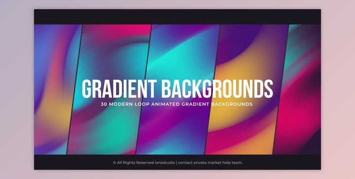 Download Gradient Backgrounds for Premiere Pro (Videohive 34083486)