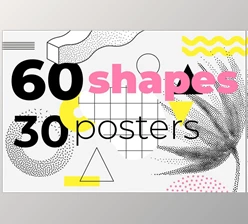 Download 60 Geometric Shapes, 30 Posters – CreativeMarket 2350852 (EPS, PNG, JPG, AI)