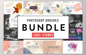 Download All Photoshop <span class='badge badge-warning'>Stamp</span> Brushes Bundle (ABR, ASL, PDF)