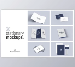 Download 30 Stationery Mockups (PSD)