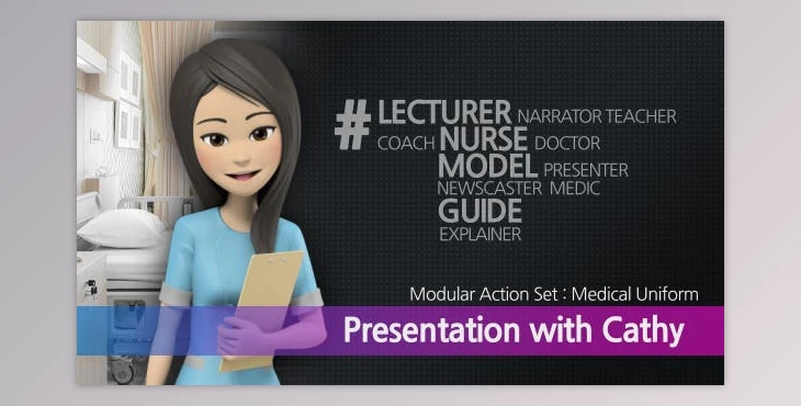 Download Presentation With Cathy: Medical Uniform (Videohive 16538313) - AE Project