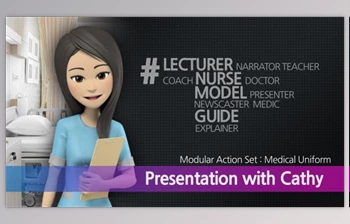 Download <span class='badge badge-warning'>Presentation</span> With Cathy: Medical Uniform (<span class='badge badge-warning'>Videohive</span> 16538313) - AE <span class='badge badge-warning'>Project</span>