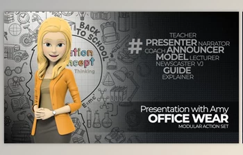 Download <span class='badge badge-warning'>Presentation</span> With Amy: Office Wear (<span class='badge badge-warning'>Videohive</span> 14544251) - AE <span class='badge badge-warning'>Project</span>
