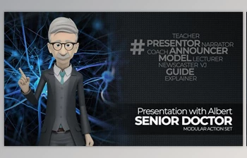 Download <span class='badge badge-warning'>Presentation</span> With Albert: Senior Doctor (<span class='badge badge-warning'>Videohive</span> 22787484) - AE <span class='badge badge-warning'>Project</span>