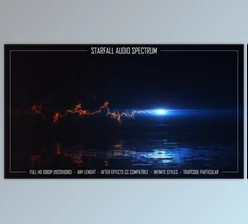 Download Starfall Audio Spectrum (Videohive 34061303) - AE Project