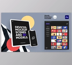 Download Devices Mockup Pack (Videohive 33900078) - AE Project