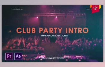 Download Club Party Intro (<span class='badge badge-warning'>Videohive</span> 34003353) - PR <span class='badge badge-warning'>Project</span>