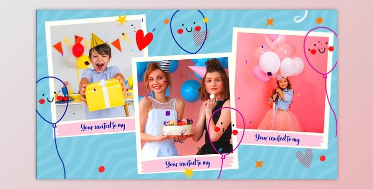 Download Happy Birthday Slideshow 2 | MOGRT (Videohive 34027773)