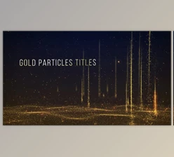 Download Videohive Gold Particles Titles 31513696