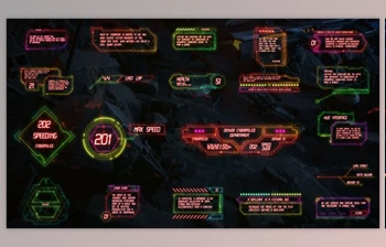 Download HUD <span class='badge badge-warning'>Interface</span> Titles || Premiere Pro MOGRT (Videohive 33987803) - PR Project