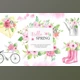 Download Watercolor Spring Floral Collection (PNG, JPG)