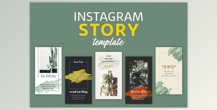 Download Instagram Story Templates (PSD, txt)