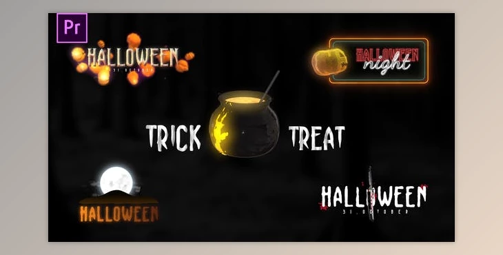 Download Halloween Scary Titles (Videohive 34094338) - PR Project