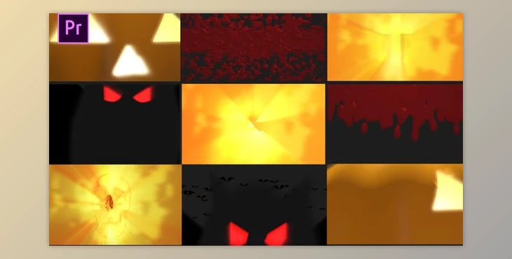 Download Halloween Transitions Pack (Videohive 34094402) - PR Project