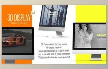 Download 3d Display Presentation <span class='badge badge-warning'>Kit</span> v2 (Videohive 21224614) - AE Project