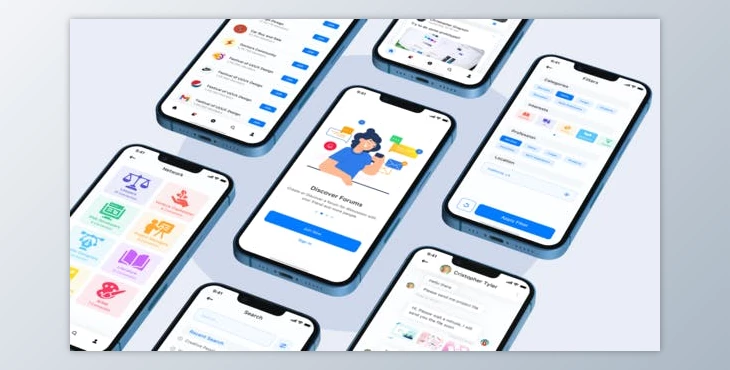Download App Promo Phone 13 Blue (Videohive 34161793) - AE Project