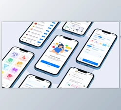 Download App Promo Phone 13 Blue (Videohive 34161793) - AE Project