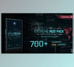 Download Extreme HUD Pack (Videohive 28985545 ( Update 27 August 21 )) - AE Project