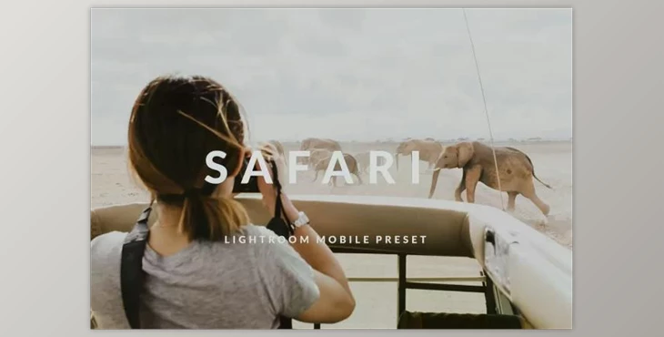 Download Safari Lightroom Mobile Preset - CreativeMarket 6456544