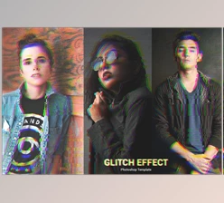 Download Glitch Effect CreativeMarket-6524038 (PSD)