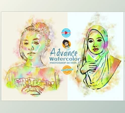 Download Advance Watercolor Effect CreativeMarket-6519258 (ATN)