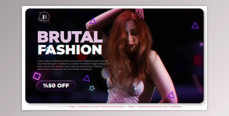 Download Brutal Fashion ID | Striptease Promo (Videohive 34267733) - AE Project