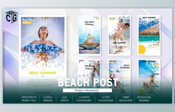 Download Travel <span class='badge badge-warning'>Beach</span> Social Promo B178 (Videohive 34250048) - AE Project