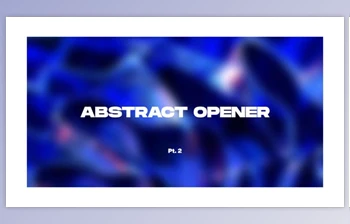 Download Abstract Opener Pt. <span class='badge badge-warning'>2</span> (Videohive 34221754) - AE Project