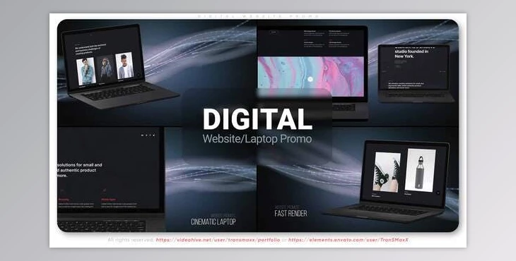 Download Digital Website Promo (Videohive 34195771) - AE Project