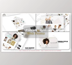 Download Fresh and Light Website Promotion (Videohive 34191930) - AE Project
