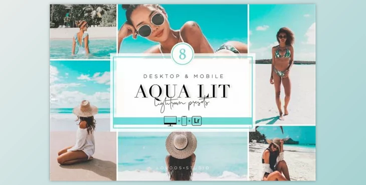 Download AQUA LIT – Lightroom Presets 6425031 (Mob, Desk)