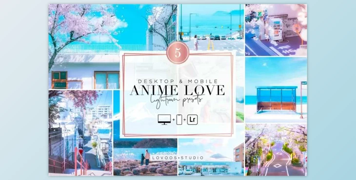 Download ANIME LOVE – Lightroom Presets 6351362 (Mob, Desk)