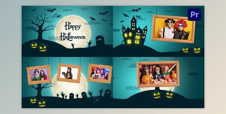 Download Halloween Opener Mogrt 160 (Videohive 34110325)
