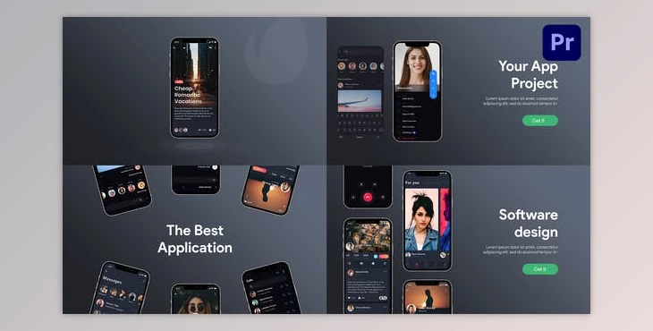 Download Mobile App Promotion Mogrt 146 (Videohive 34110295)